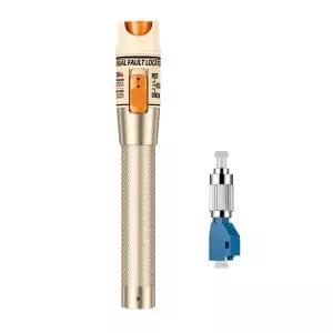 시각적 결함 위치 추적기 VFL 광섬유 테스터 키트 - 싱글 모드 9/125um FC 남성 대 LC 여성 어댑터