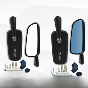 알루미늄 합금 바이크 오토바이 전기차 백미러 눈부심 방지 튜닝 범호환  통근 스타일 사각형