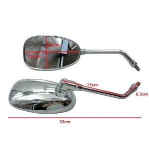 바이크 오토바이 10mm 백미러 혼다 섀도우 에이스 스피릿 마그나 VT750 스즈키 인트루더 전자 자전거 크루