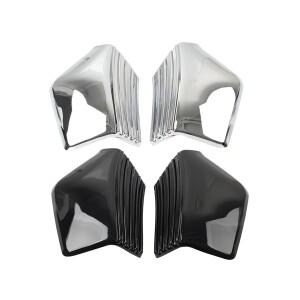 혼다 골드날개 GL1500 날개 1988-2000 크롬/광택 유광 블랙호환  2x ABS 플라스틱 백미러 백 액센트 커버