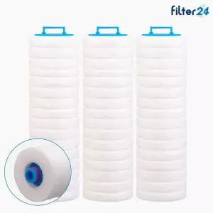 [필터24]폭포 거위목 와이드 주방 수전 랜디필터 호환 알뜰형 3개 SET