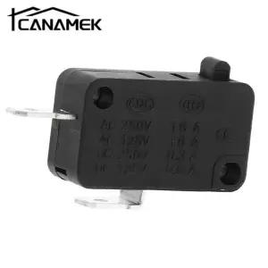 5 개 KW1-103 전자 레인지 도어 마이크로 스위치 전자 레인지 세탁기 밥솥 16A 250 볼트 2 핀  닫기