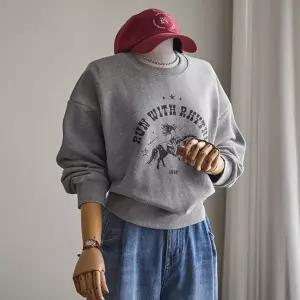 (안나앤모드) paul 크랙 나염 맨투맨[티셔츠EDF87]