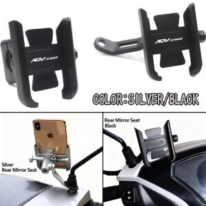 바이크 오토바이 범호환  휴대폰 거치대 GPS 알루미늄 합금 백미러 핸들바 브래킷 XADV350 용