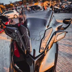 23-24 야마하 xmax300 튜닝호환  윈드쉴드 스포츠 프론트 전면 경쟁형 디플렉터