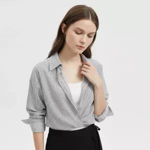 여성 봄신상 데일리 나시티 스트라이프 셔츠 세트 EGG-WSET-21051-블랙