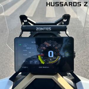 ZONTES호환  ZT-368G 바이크 오토바이 GPS 네비게이션 플레이트 휴대폰 브래킷 핸들 바 어댑터 거치대 Zont