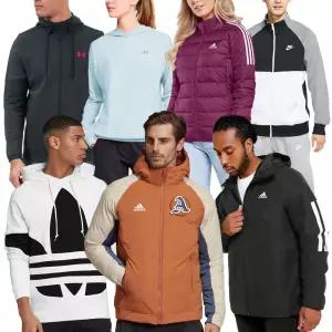 아디다스 나이키 언더아머 맨투맨/후드티/집업/바람막이/경량패딩/플리스외 의류
