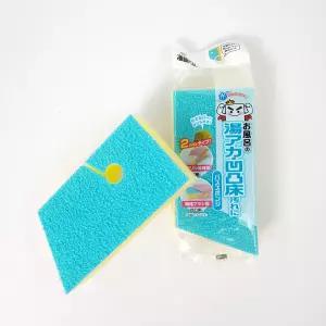 양면 욕실 스펀지 2WAY 곰팡이 제거 욕조 세척용 일본 청소 브러시