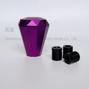 레이싱급 알루미늄 다이아몬드 기어 노브 자동차 수동 레버 튜닝 특수 헤드