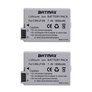 2Pcs 1800mah LP-E8 LP E8 카메라 배터리 캐논 EOS 550D 600D 키스 X4 X5 X6i X7i 반란군 T2i T3i T4i T5i