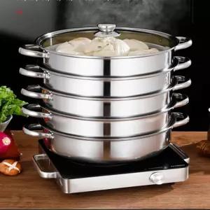 스테인레스 수육 업소용 가정용 만두 찜솥 대게 찜통 떡