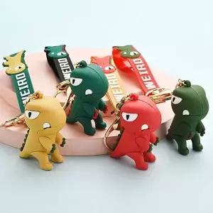 공룡인형 키링 백참 등원가방 악세사리 열쇠고리 (KYR-WBAD2CB)