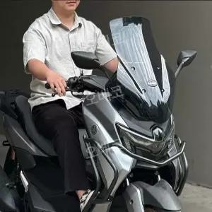 오토바이스크린 바이크유리 조절 스쿠터 백미러 개조 교체 방수