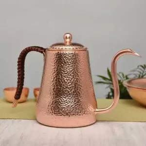 주전자 소형 동주전자 핸드드립 구리 핸드 순동 드리퍼