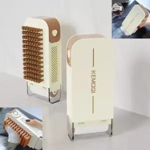 카미노아이 비누투입 클리닝 브러쉬 빨래 신발 매트 전용 다기능 세탁브러쉬