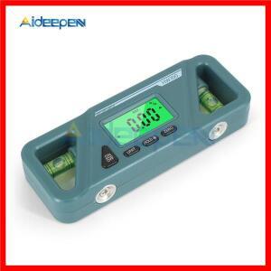 HW-300 90도 눈금자 미니 자기 디지털 디스플레이 각도기 경사계 방수 레벨 박스 측정 파인더