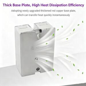 SSR-40DA/AA /DD 솔리드 스테이트 릴레이 40A 3-32V DC 입력에서 24-480V 출력, 단상 SSR 모듈 220V/380V용