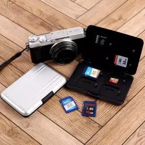 ( )알루미늄 SD카드 케이스 보관함 실버