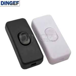 2PCS 전등 스위치 AC 0-250V 6A Lnline ONOFF 토글 로커 제어 LED 조명 테이블 책상 램프