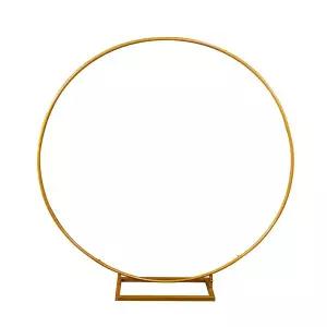 호환 둥근 금속 웨딩 아치 꽃 스탠드 웨딩 배경 장식 풍선 아치 생일 파티 홈 장식 arco para globos