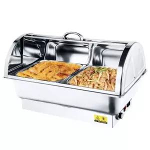 뷔페용 워머기 3구 업소용 전기 음식 보온기 중탕기 호텔