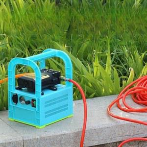 농업용 소형 양수기 물주기 12암페어 배터리 정원 5미터고압튜브 채소 텃밭 분무기 가정용 충전 고압