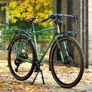 자전거프레임 4130 크로뮴 몰리브덴강 로드 바이크 프레임 최대 타이어 크기 700x50C/29인치 디스크 브레이