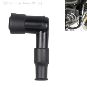 M 스파크 플러그 캡 90도 비저항 커버 오토바이 더트 바이크 ATV 쿼드 버기 스쿠터용