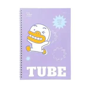 카카오프렌즈 비비드 신학기 스프링노트 튜브 24매 10개입) 신학기 스프링노트 24매