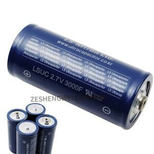 2.7V 3000F 한국 LSUC 슈퍼 패러드 커패시터 DIY12V 16V 50V 스폿 용접기 자동차 오디오 시작 전원 공급 장