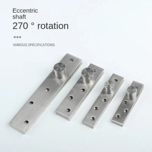 스테인레스 스틸 플러스 헤비 듀티 회전 샤프트 보이지 않는 도어 숨겨진 경첩 360도 편심
