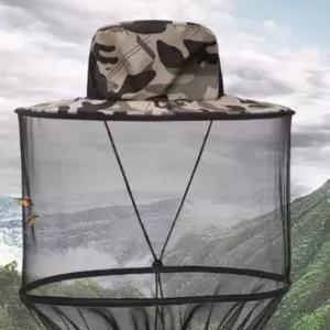 벌망 낚시 망모자 방지 모자 모기 양봉 방충망 벌모자