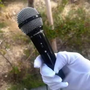 마이크 모형 가짜 무선마이크 소품용 진행 장기자랑