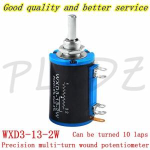 WXD3-13-2W 권선 다중 회전 전위차계 1K 2.2K 4.7K 5.6K 100 470 330 220ohm WXD3 2W 로터리 스위치