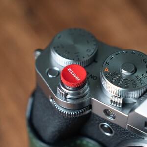 SHELV 카메라 콜드 슈 핫 샷 장식 셔터 버튼 트리거 후지필름 후지 XT5 XT3 XT20 XT4 X100V