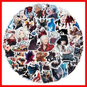 60Pcs 만화 악마 메이 크라이 스티커 DIY 스티커 Scrapbooking 전화 수하물 스케이트 보드 방수 낙서 데칼