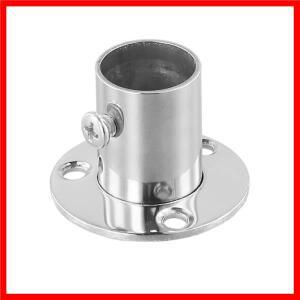 엔드 지지대 스틸 옷장 브래킷 플랜지 레일 로드 폴 PC 소켓 엔드 지지대 스테인레스 스틸 실용적인 사용