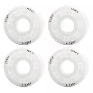 4PCS 608 ZrO2 지르코니아 풀 세라믹 베어링 볼