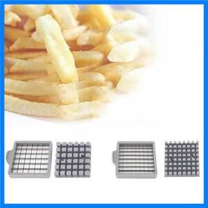 스테인레스 스틸 수동 감자 커터 블레이드 36/64 구멍 녹 방지 프렌치 프라이 슬라이서 블레이드 사각형 내