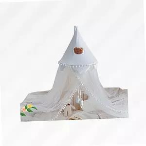 침대캐노피모기장 스탠드 커튼 가림막외 캐노피 침실모기장 침대커튼