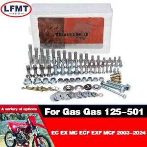 GasGas 125 150 250 350 450 501 EC EX MC 2003-2025 모토크로스 부품 비상 수리 나사 볼트 키트