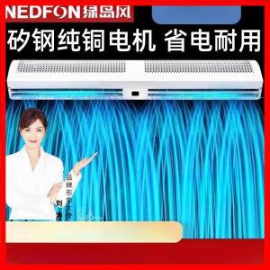 220V 그린 아일랜드 바람 상업용 에어 커튼 기계 침묵 유형 1 상점 레스토랑 입구 AP