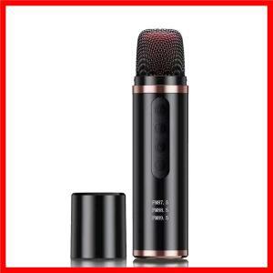 휴대용 자동차 미니 블루투스 가라오케 마이크 플레이어 노래 녹음 라이브 방송 장비 FM 자동차 무선 마이