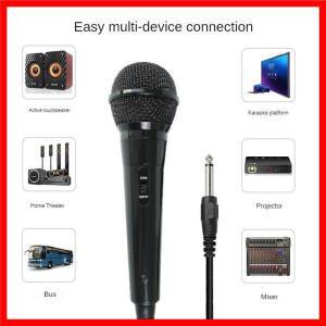 B12 최고의 노래방 마이크 온/오프 스위치가 있는 유선 노래방 마이크 노래용 16.4피트 XLR 일렉트릿 콘덴