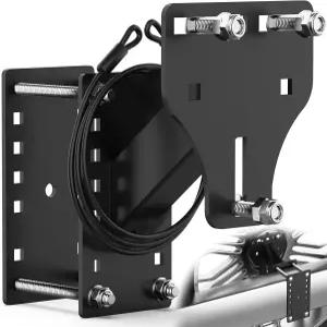 폴린 트레일러 스페어 타이어 마운트 3-너츠 업그레이드 유니버설 캐리어 4인치 4.5인치 4.75인치 5인치