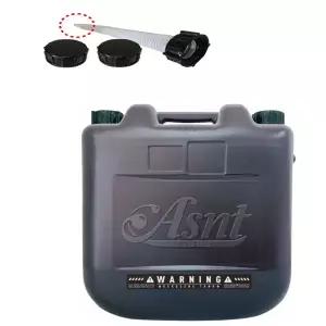 일본 탕게 등유통 Anst 캠핑 고신자동급유기 연료통 호환 블랙 20L