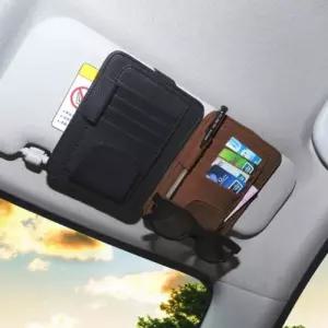 멀티 선바이저 포켓 블랙 자동차수납사이드 량정리함 운전석 틈새 용사이드 용함 량용
