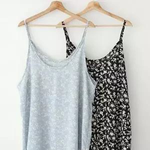 끈나시 빅사이즈미시옷 플라워 원피스 셔링 여성큰옷 (KYR-WD8CBEE)