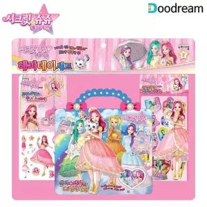 시크릿쥬쥬 워터스티커 해피데이세트 (A타입)팬시 캐릭터 칭찬 어린이집